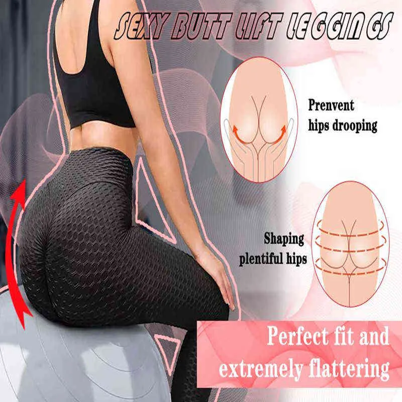 Butt Lifting LeggingsWomen's High Waist Yoga Pants Tummy Control