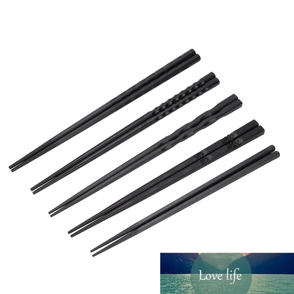 Wit 5/10 paar Eetstokjes Glasvezel Eetstokjes Herbruikbare Eetstokjes Vaatwasmachinebestendig Antislip Chinese Japanse Chop Stick Voedsel Sticks kopen vanaf een prijs van 5.21