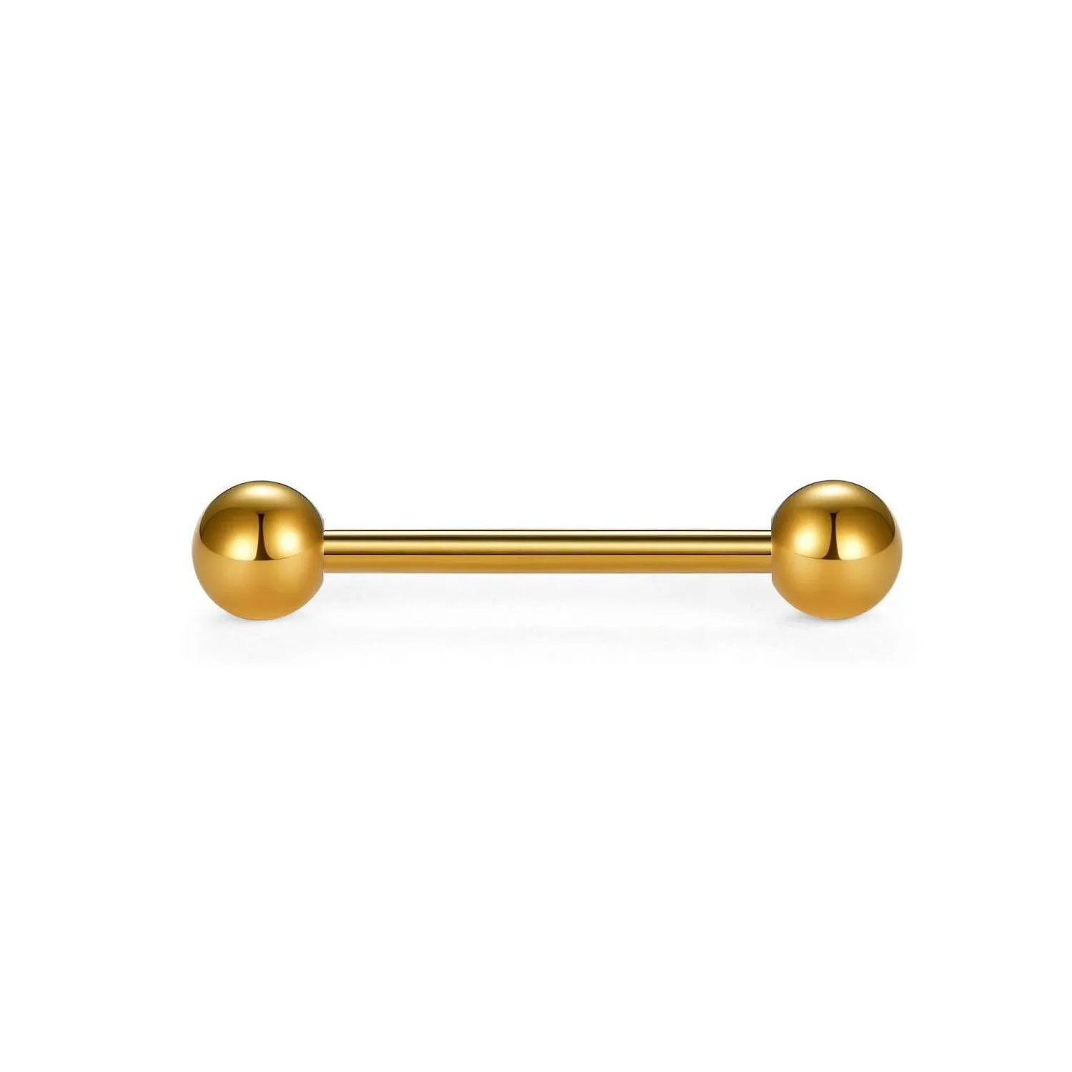 110 pz/lotto Acciaio Inossidabile Lungo Industriale Anello Bilanciere 14g Lingua Capezzolo Bar Piercing 1.6mm Tragus Helix Orecchio P jllFrv carshop2006