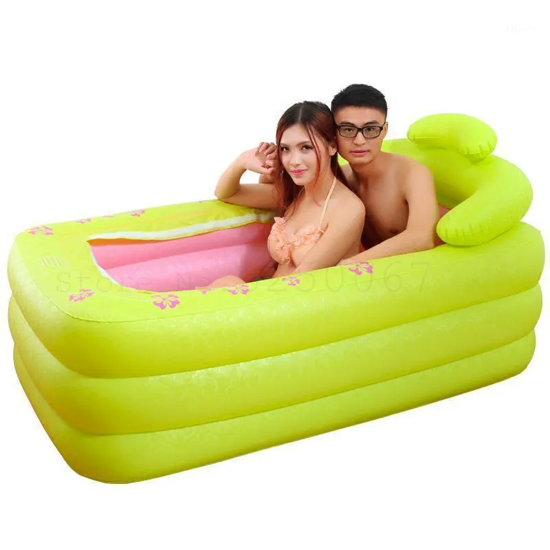 Baignoires Sièges 256 Baignoire Gonflable Pliante Adulte Ménage