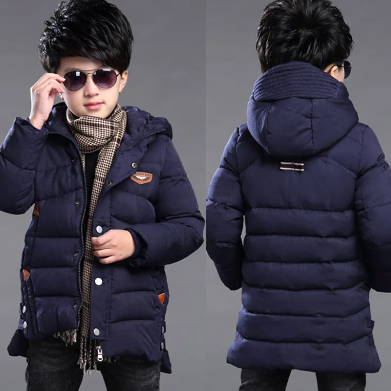 Warm Kids Winter Jackets Boys New Coats Fashion for Boys, Youth