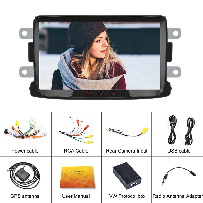 8 Inch Android GPS Stereo Receiver For Renault Duster Logan Dokker Car DVD Radio  Multimedia Android Auto Video Player 267g From Ai826, $114.86