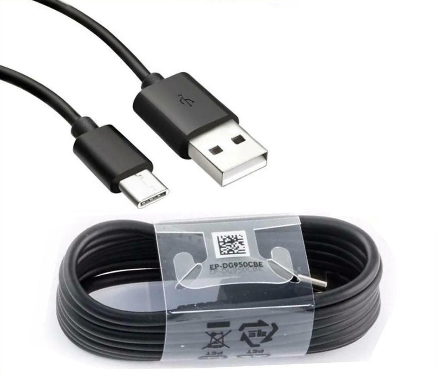OEM 1m 1.2m 4FT USB-typ C Datakablar Laddningsladd för Samsung S8 S9 S10 S20 S21 Huawei P40 P50 P30 Xiaomi 8 9 10 11 Mobiltelefon laddare Hög kvalitet