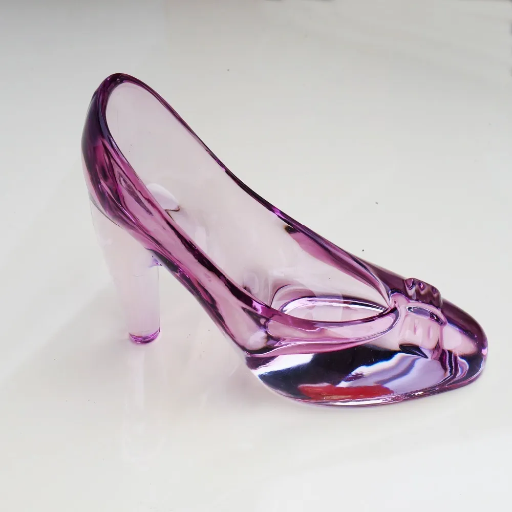 T200703 Crystal Glass Slipper Figurines High Heeled Wedding Miniature  Ornament Birthday Gift Home Decor From Luo09, $20.93 | DHgate.Com, image size:1000x1000