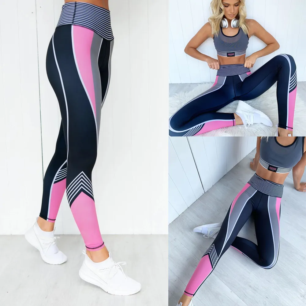 Grande força grande tamanho mulheres leggings casual compressão fitness senhoras workout alta cintura longa cangings calças 201202