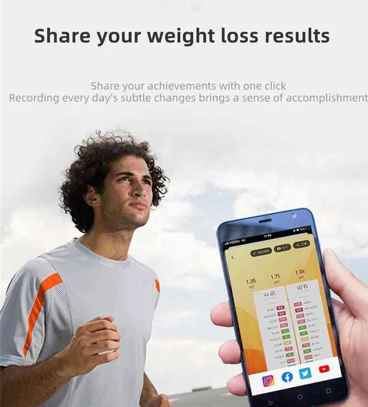 Bluetooth Body Fat Scale Digital Weight Bathroom Smart Body
