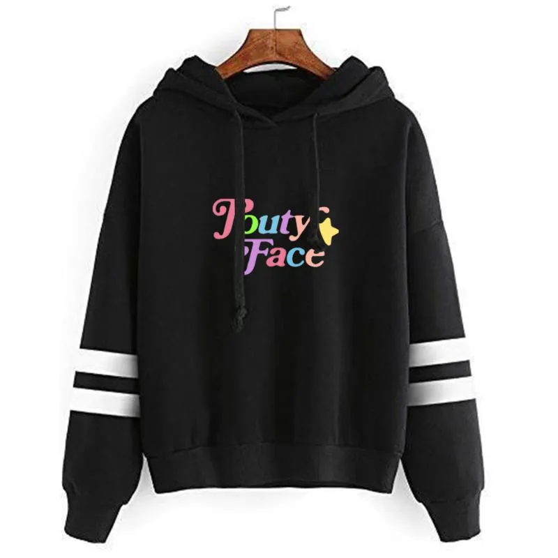 The House Addison Rae Merch Hoodies Hooded Sweatshirts Mannen / Dames Print Pouty Gezicht Hoodie Mode Unisex Trainsuit Kleding