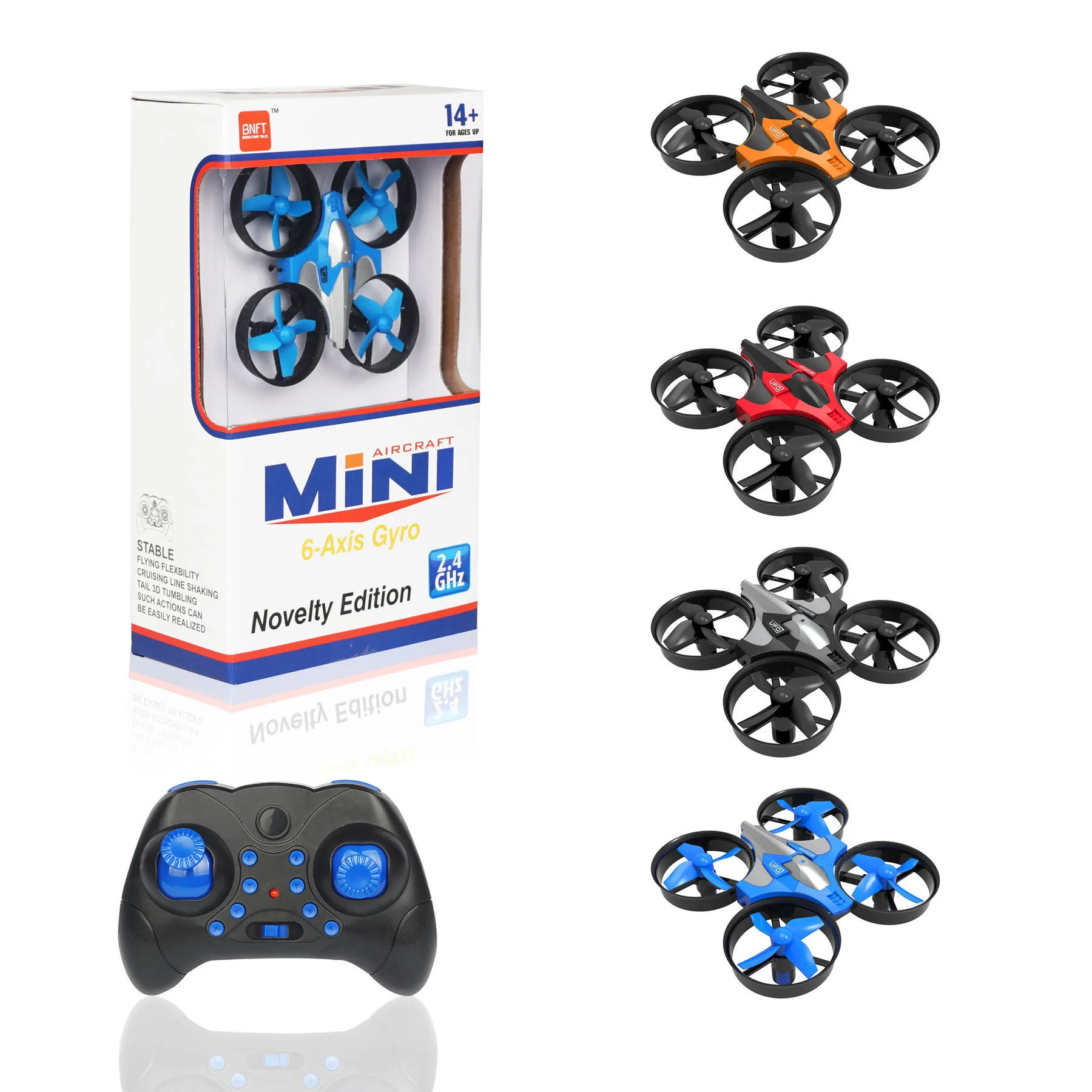 Mini Drone RC Quadcopter Racing Headless Mode Med Hold Altitude Fjärrkontroll Flygplansleksaker Dron