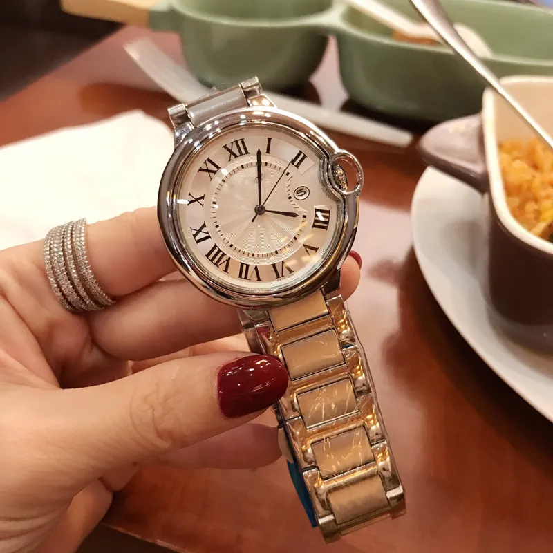 High quality watch ladies classic luxury quartz watch designer 316 stainless steel case casual brand sports watch ladies gift 631