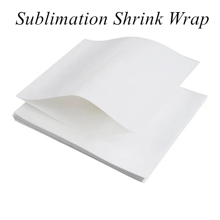 Sublimatie Shrink Wraps White Sublimation Blanks Wraps 20oz Skinny Rechte Shrimp Wrap 5 Maten Shrink Wrap Wholesale A02