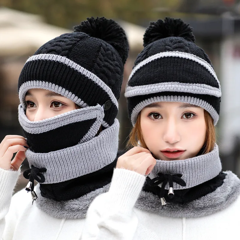 Bonnets Chapeau Femmes Hiver Mignon Chaude Chaude Chaude Chauve De