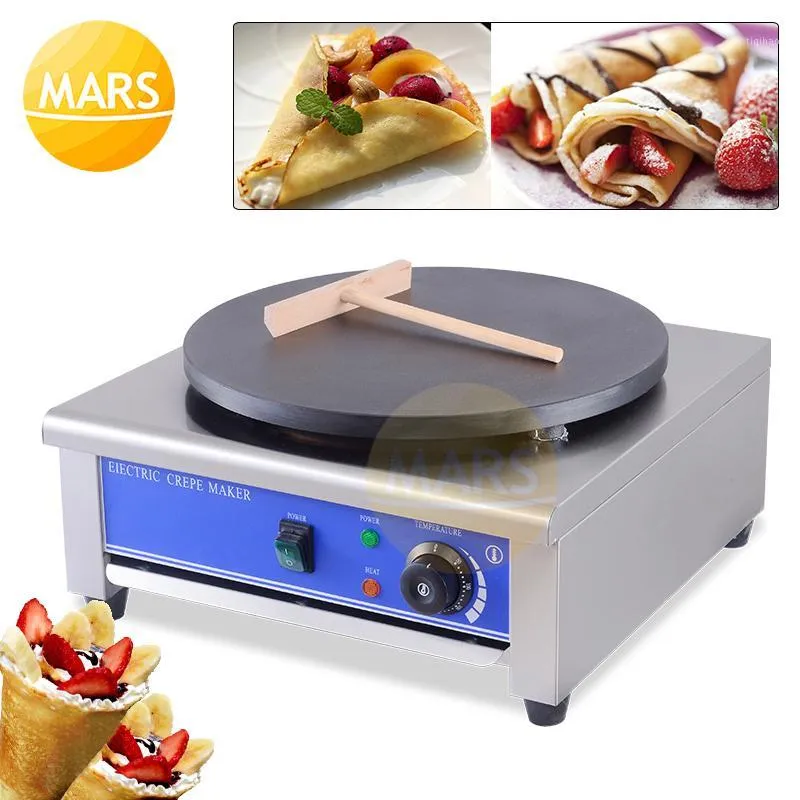 Brödmakare elektrisk 220v 110V crepe maker pizza pannkaka maskin non-stick griddle bakpanna kaka för kök verktyg matlagning pan1