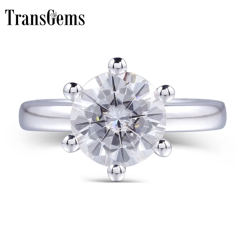 Transgems Classic Reange Ring for Women Center