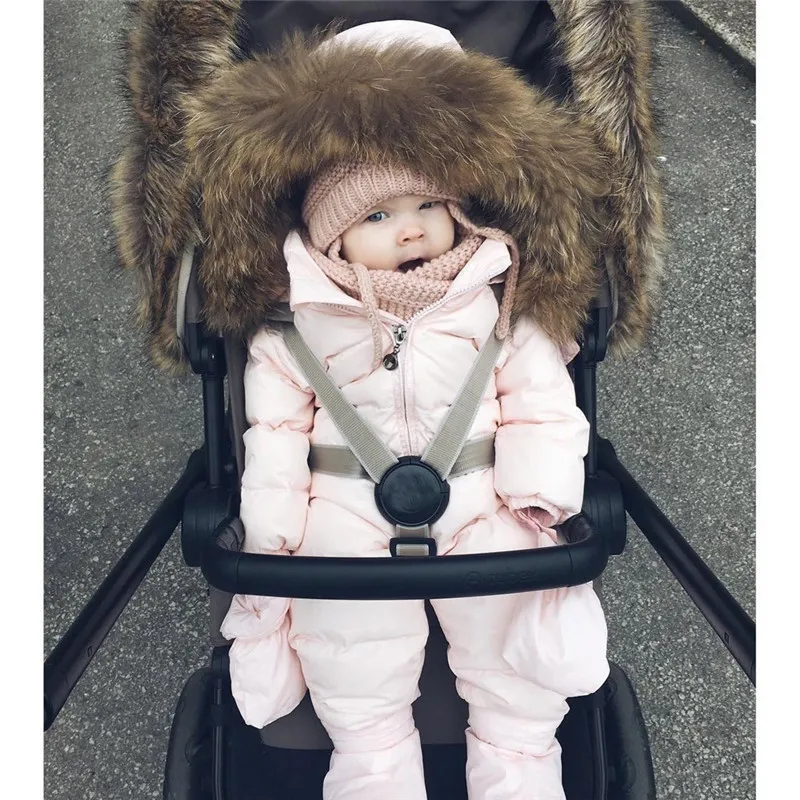 Kids Baby Toddler Boy Girl Warm Faux Fur Hooded Winter Jacket Coat Outerwear #3J24 (63)