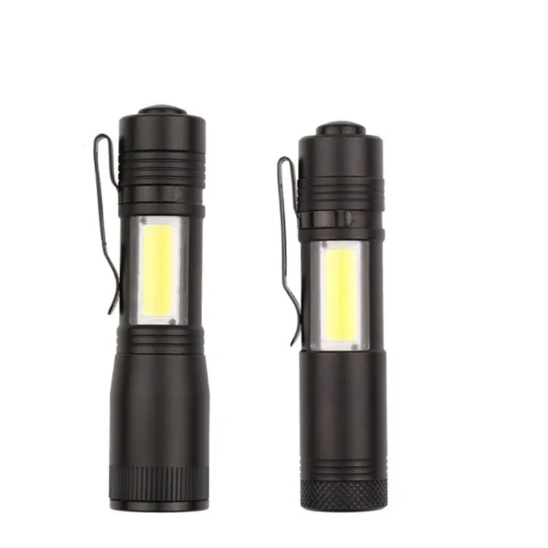 Mini-Taschenlampe, starkes Licht, tragbar, verstellbarer Fokus, liefert Sicherheit, Frau, Mann, batterielos, elektrische Taschenlampe, Geschenk, Outdoor, Camping, 8,5 hl, K2