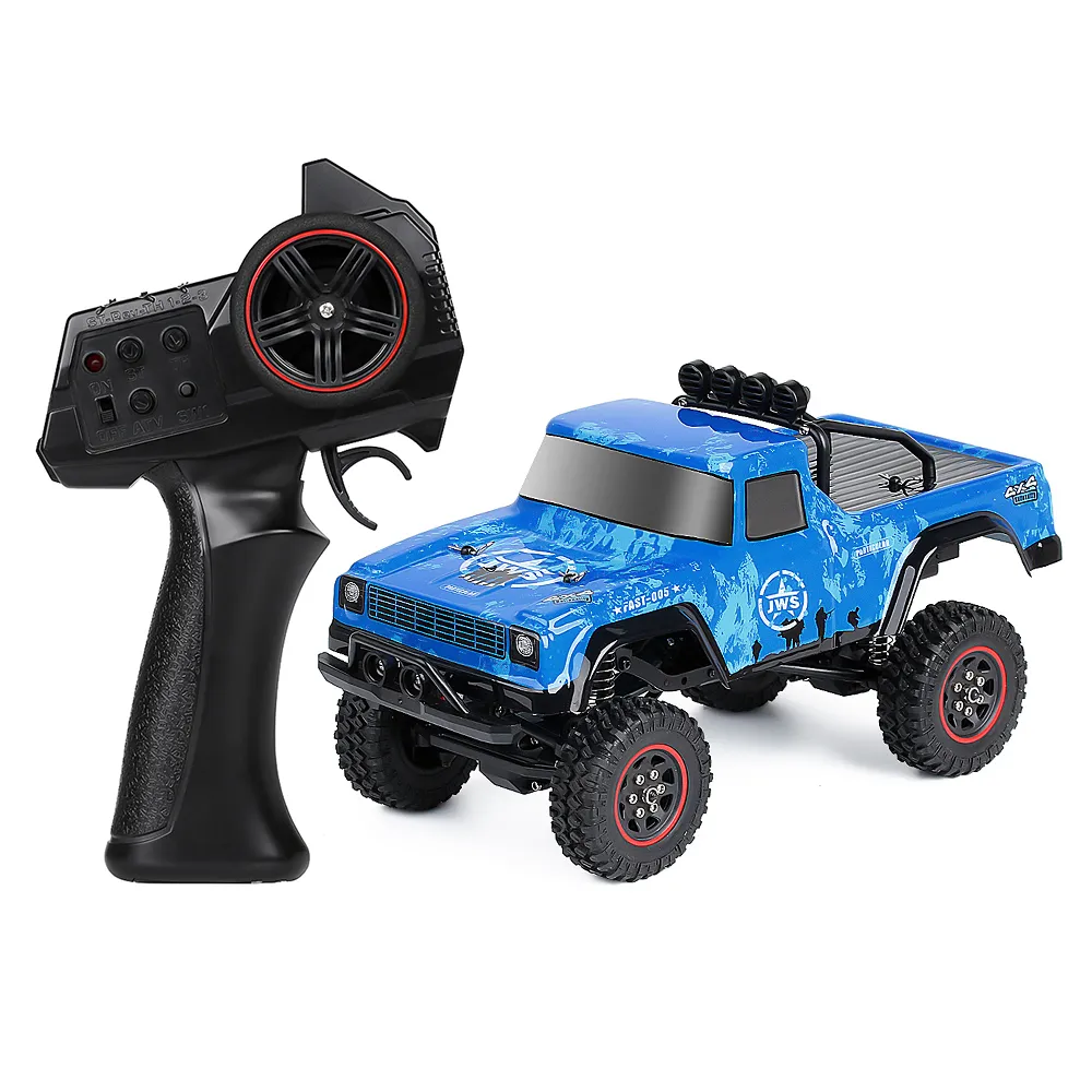 Injora 2.4G 1:18 Skala RTR RC Rock Crawler Car Off Road Climbing RC Vehicle Truck Remote Control Pickup RC Car Toy