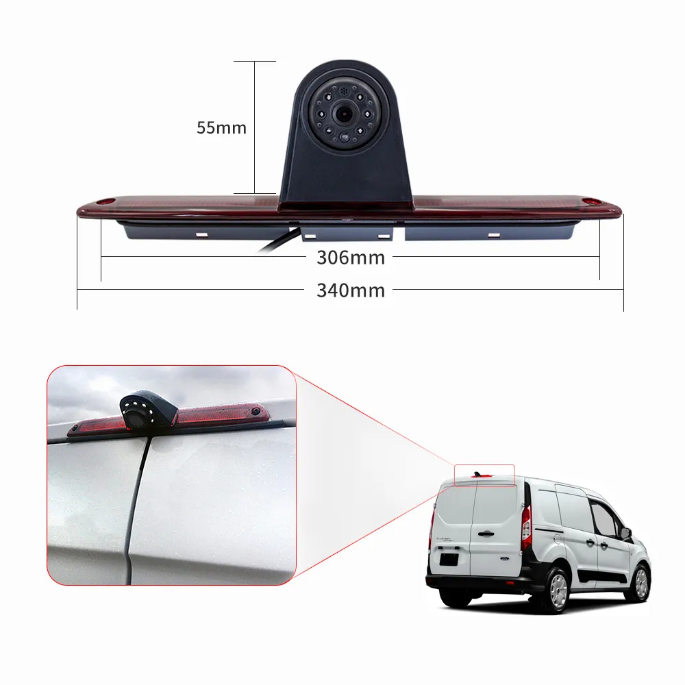 4 3inch Car Digital Car HD Light Learview Camera لـ VW Crafter و Mercedes Sprinter 10M سلكية عكسية الكاميرا العكسية PZ70346243S