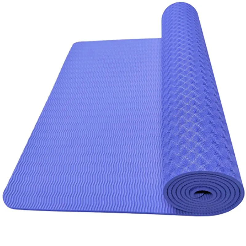 Yoga Mats For Home Workout 6/8mm Thick TPE Exercise Yoga Mat