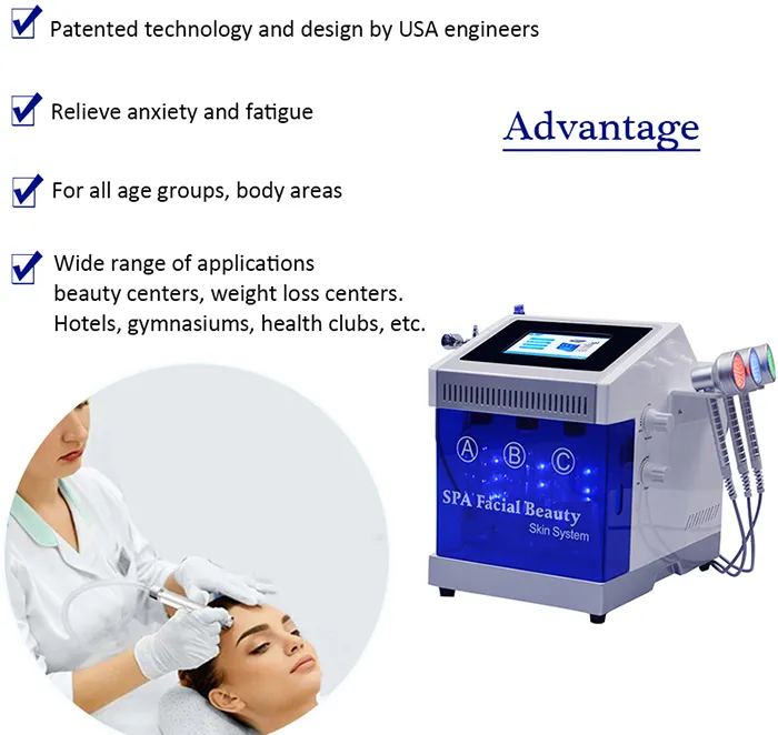 Micro Crystal Dermabrasion Therapy Skin Resurfacing Care Device Anti