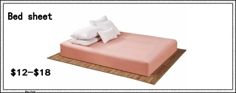 160x200cm-Fitted-Sheet-with-an-elastic-band-17-solid-colors-Bed-Sheets-linen-Bedspread-polyester-cotton_conew4