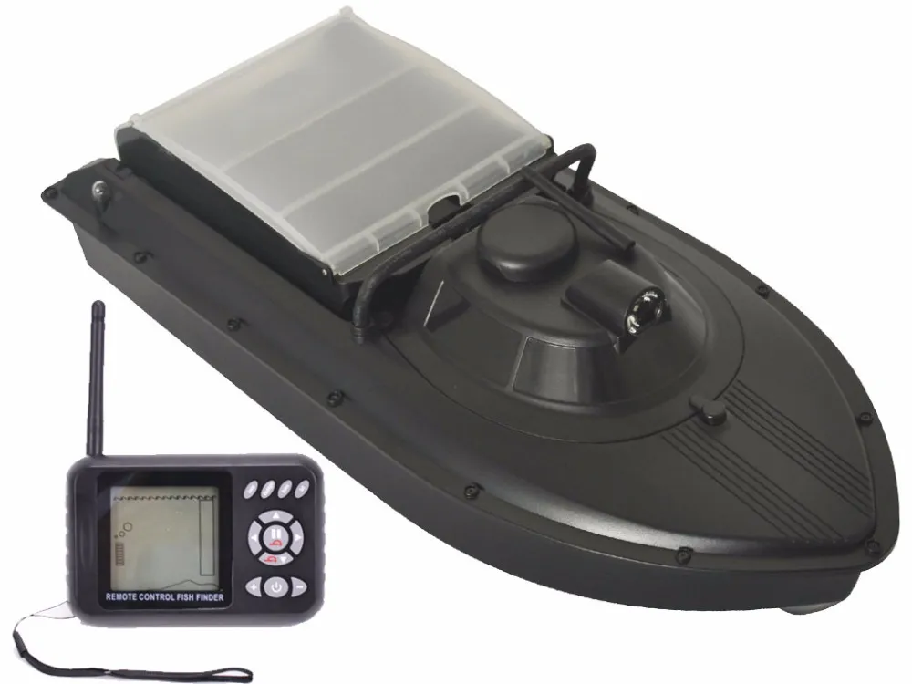 Fish Finding Sonar Bait Boat JABO 2BD 20A 2.4G RC Fishing Finder all'indietro con rilevamento della profondità dell'acqua