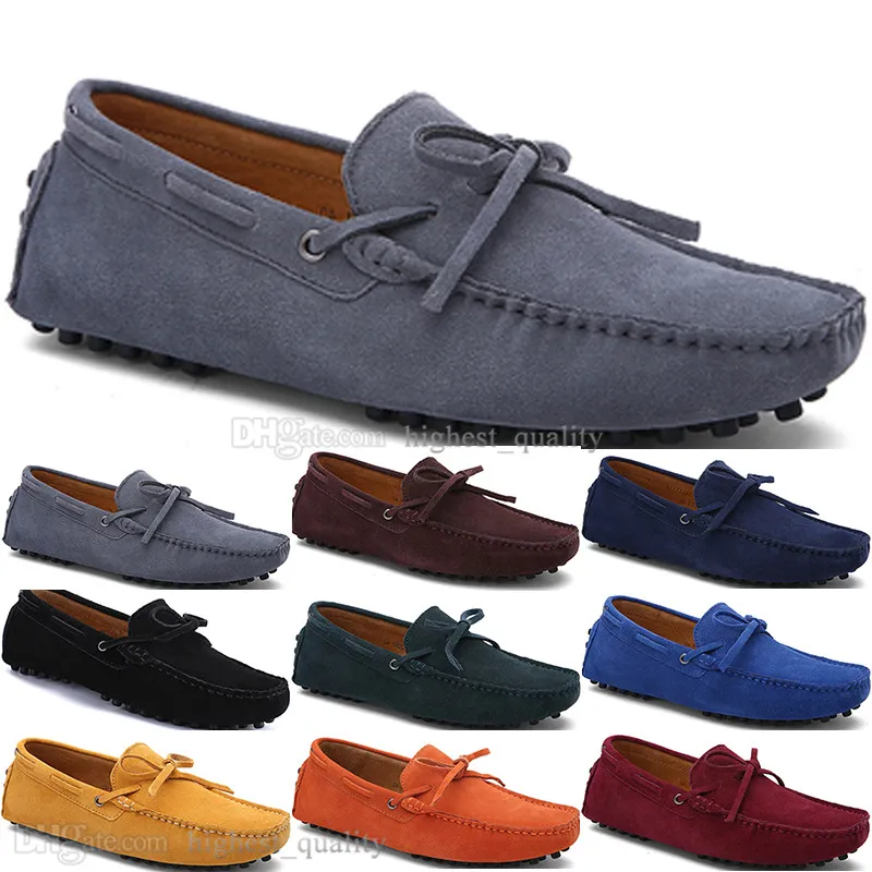 079 NUOVE SCARPE CASUALI DELL'IN CADURA CAPPIATO CAPPIA PRIMAVERA BRITANNICA BRITANGE COPPIA GENUI PIE SCRUB UOMINI GUIDA LAZO UOMO OGGIO