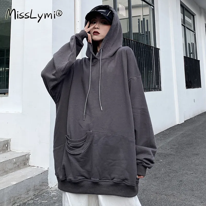 Oversized Hoodie For Teen Girl Clothes Autumn 2020 Harajuku Design