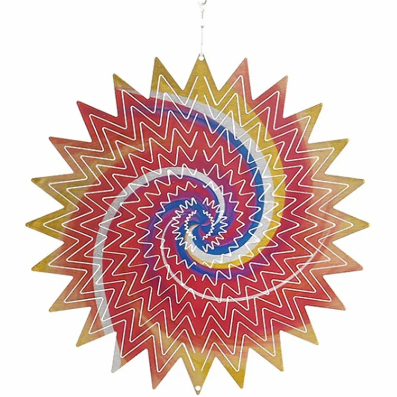 Novelty Items Wind Spinner Stainless Steel Metal Winds Spinners Hanging