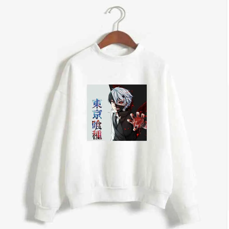 Hoodie Sweatshirt Tokyo Ghoul kaneki ken Midoriya All Might Print Cosplay Costume Anime Women/Men Top H1227