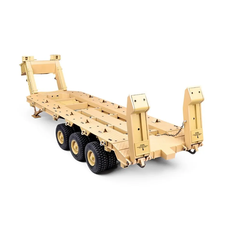 HG P806 TRASPED 1:12 Heavy Equipment Semi Trailer Remote Control RC Car DIY Kit for U.S M747 RC Model Toy