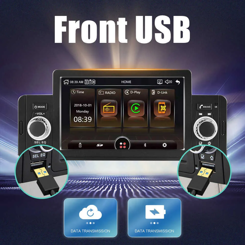 Autoradio Android 1 din (Android Auto & Apple Car Play + Android