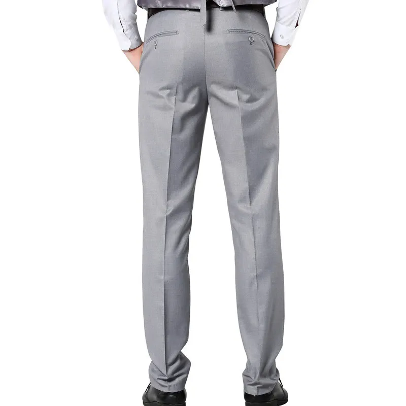 PLYHUNY Nuevos Pantalones De Vestir Casuales Para Hombres