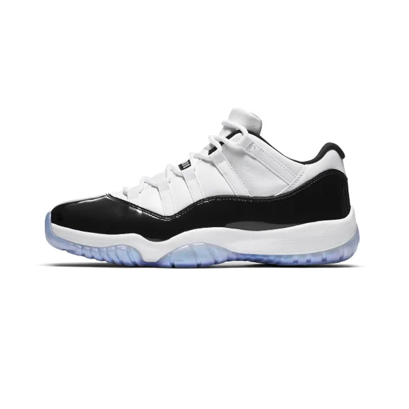 Retro Mens 11s Jumpman 11 Low Basketball Shoes AJ11s Yellow