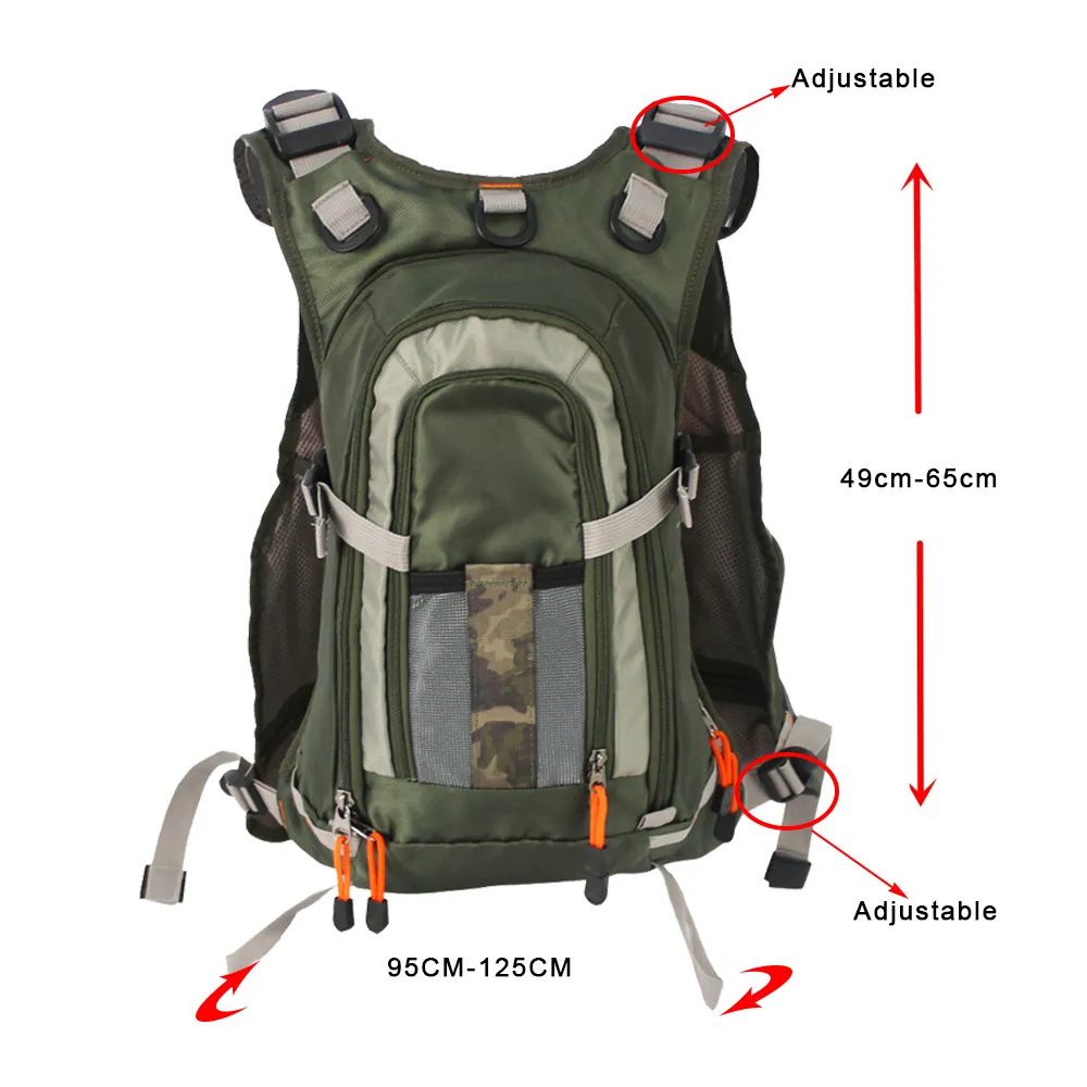 Adjustable Fly Fishing Vest Pack With Multifunction... From Bai01, $43. ...