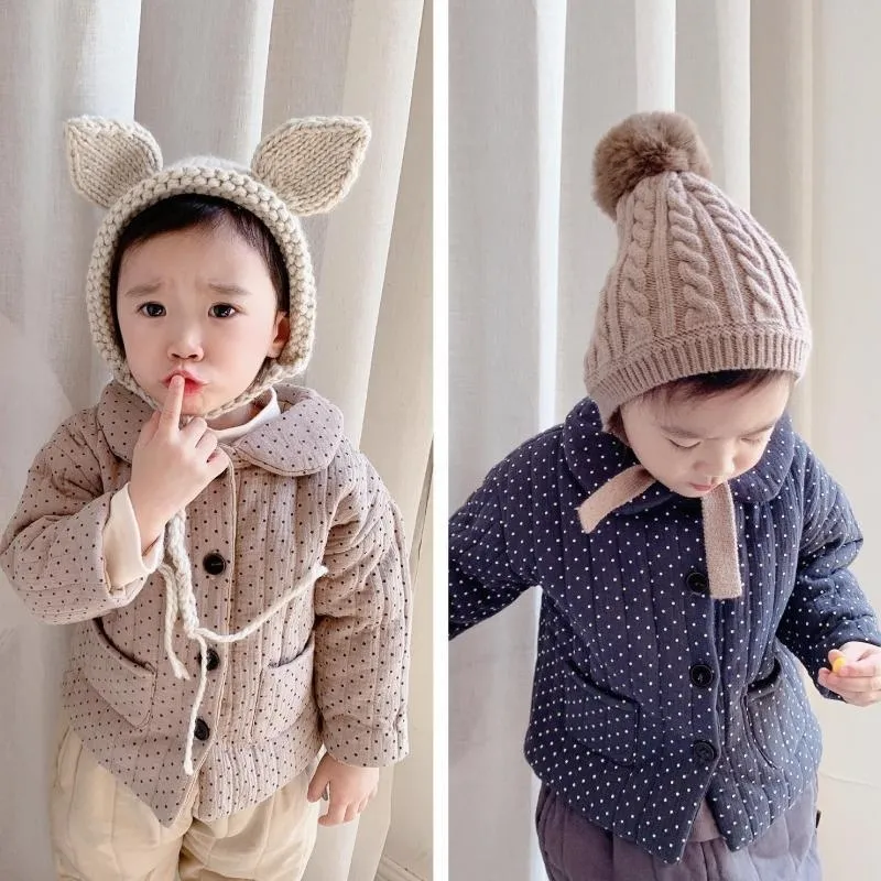 Winter Children's Clothing Kids Baby Girls Thicken Coat Tops Baby Boy Down Jacket Cotton Padded Outerwear 201106