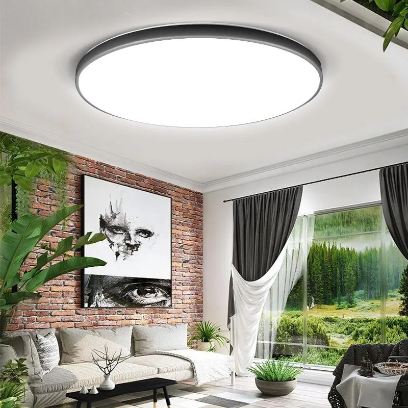 LED taklampa för hem 220V taklampor modern 15/20/30 / 50W ytmonteringsbelysningsarmatur för vardagsrum sovrum kök