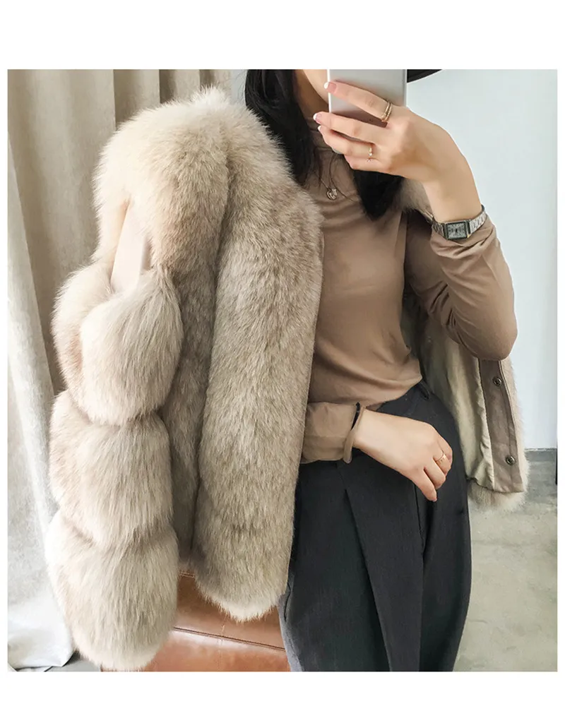 Genuine fox fur hotsell