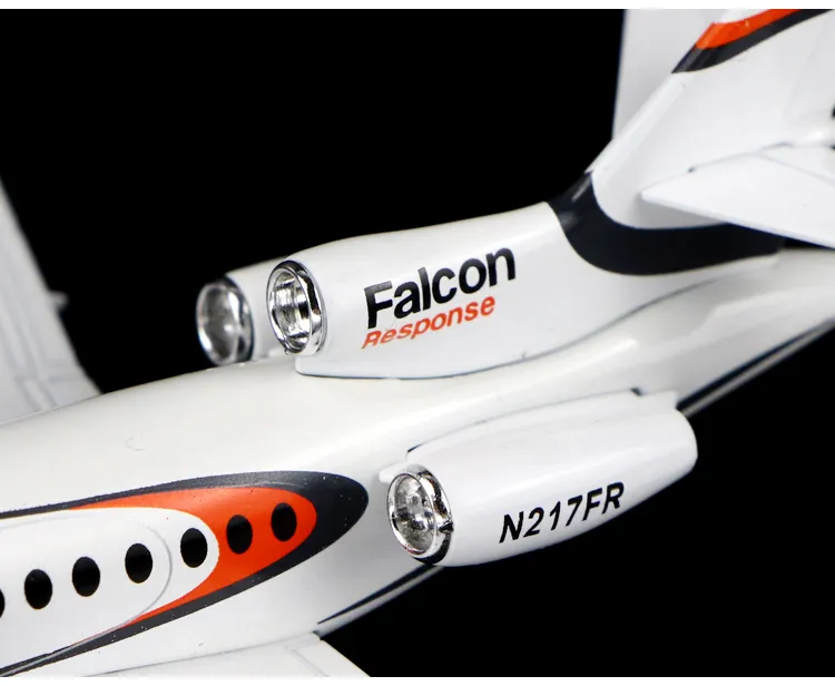 1:200 Falcon Response Simulation Alloy Aircraft Model... From Jiao08 ...