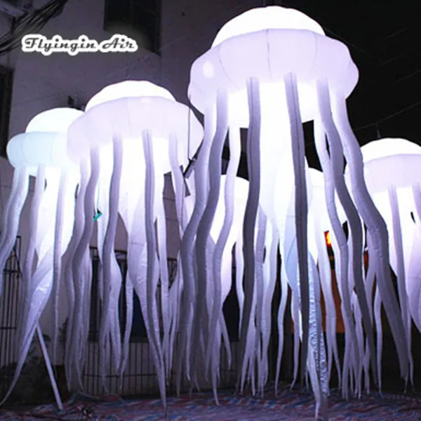 Wholesale LED Inflatable Jellyfish Light Giant 2m/3m Hanging Jellyfish  Lighting For Concert Stage Decoration From Flyinginair, $854.53