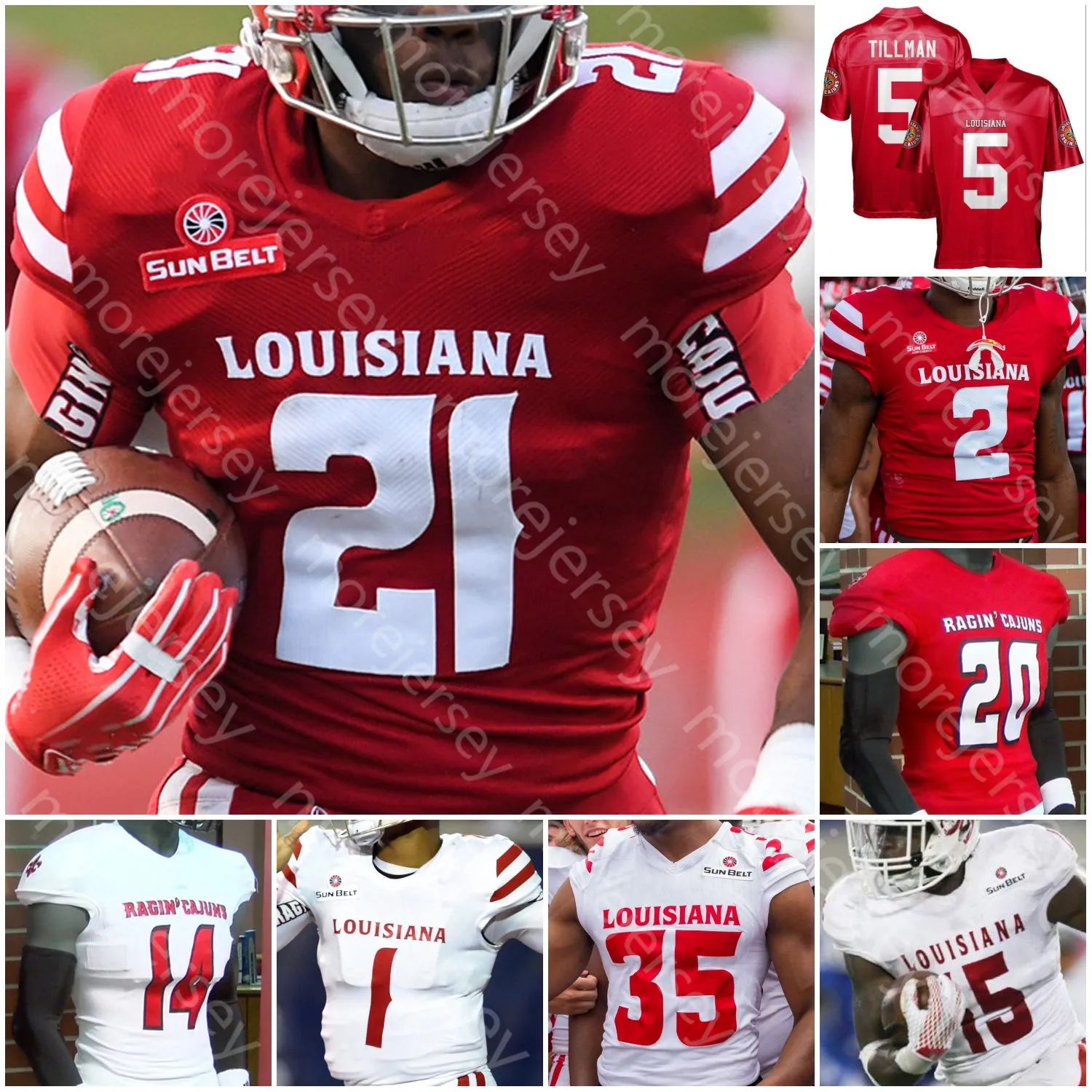 Ul lafayette football sales jersey