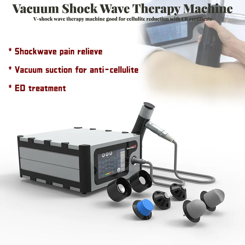 Shockwave Therapy ED Machine de traitement amincissant le dispositif de soulagement de la douleur Shock Wave Body Massage Dysfonction érectile Équipement de physiothérapie