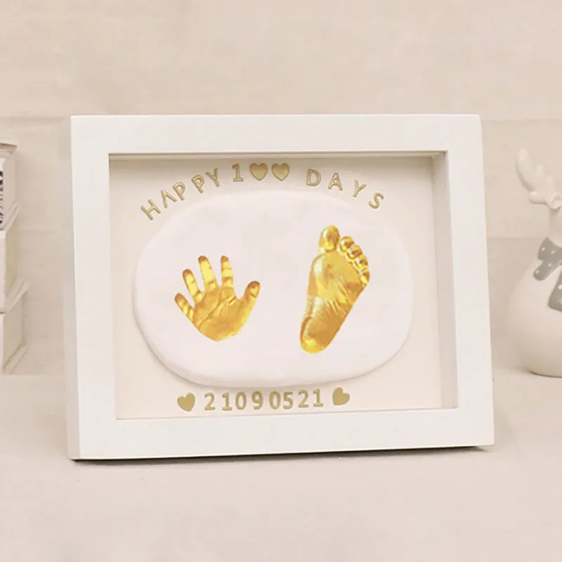 Non Toxic Baby Footprint And Handprint Casting First Aid Kit Supplies DIY  Gift For Newborns And Children LJ201215 From Cong05, $19.25