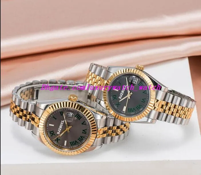 New Lost Mens Watch Watch Women Dress 36mm/41mm Full Full Stafless Teapphir