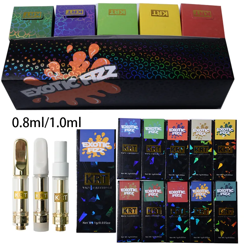 Vape Pen Wax Vaporizer Exotic Fizz Hologram Packed 0.8Ml 1Ml Ceramic