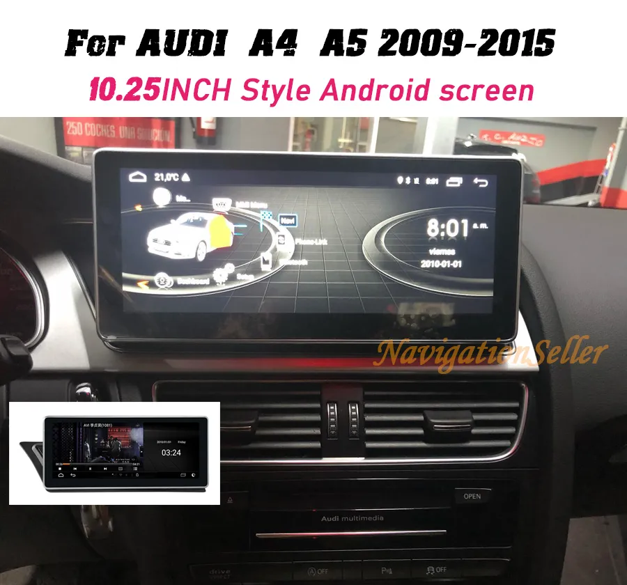 10.25inch Car Dvd Player Radio Audio GPS Navigation Stereo For