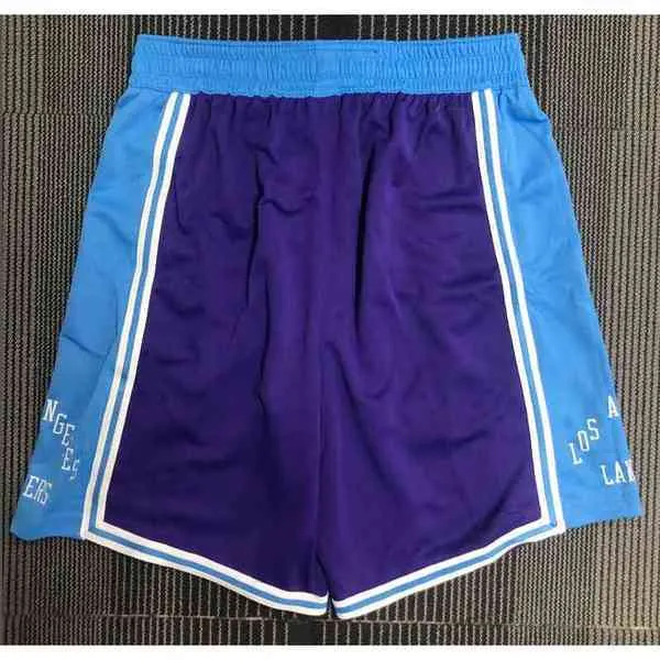 2022 Shorts Purple 75th Side Mobicets شورت كرة السلة الجديدة