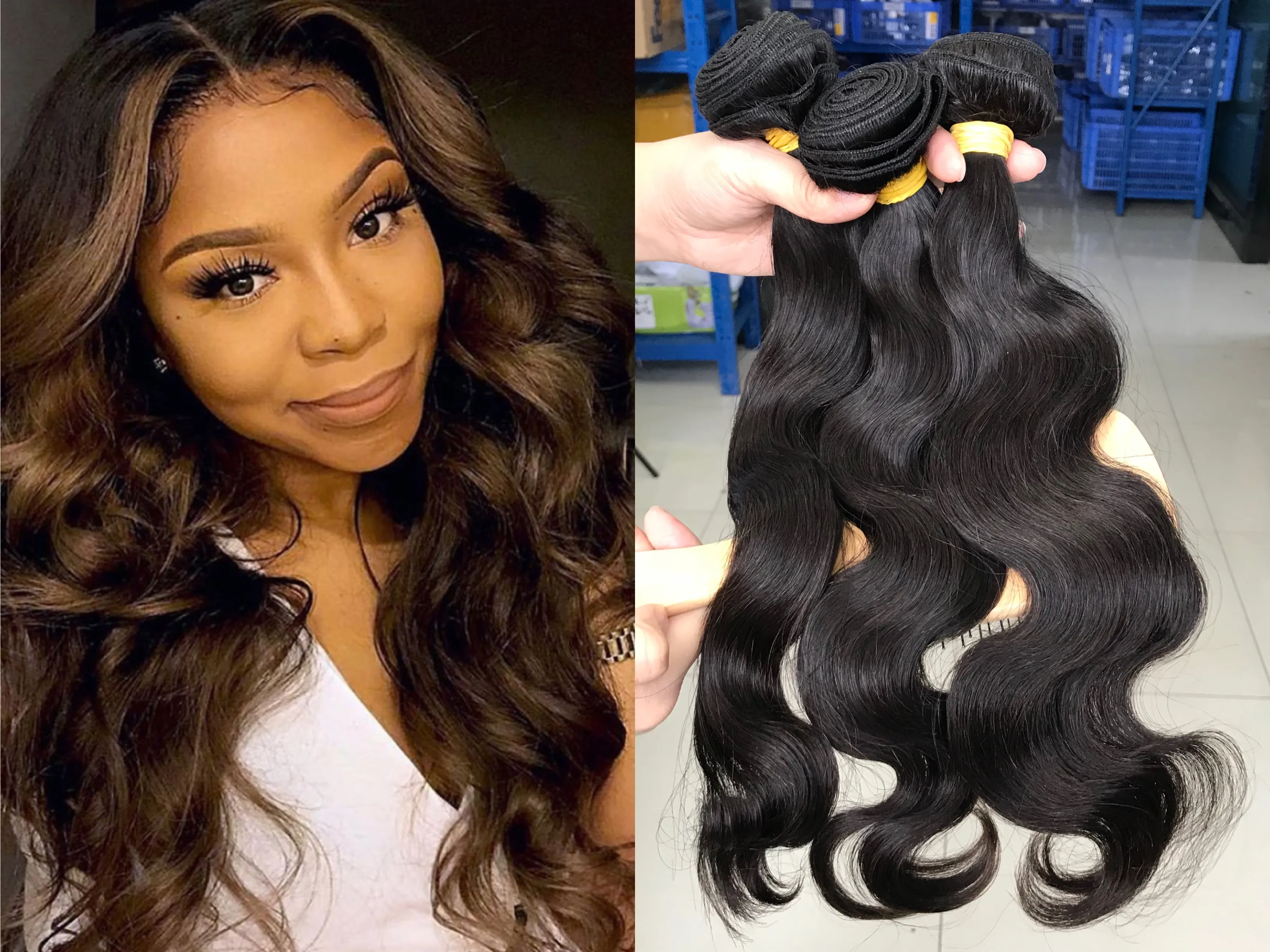 Wholesale Price Indian Virgin Human Hair Body Wave Bundles For Women 10A Quality Natural Looking Best Sale Hair Products