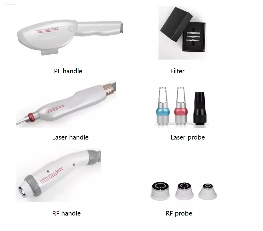3 in 1 High Power Fast Hair Removal Machine IPL laser Hair Remover Skin Rejuvenation Freckle Removal Nd Yag Laser Tattoo Removal RF Skin Tightening Beauty Equipment IPL laser hair removal nd yag laser tattoo removal machine - Honkay ipl laser,ipl laser hair removal,nd yag laser,hair removal device,hair removal