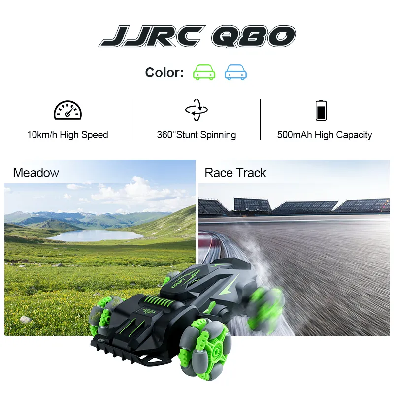 JJRC 2. / h عالية السرعة 360 دوران مكافحة الاصطدام الإطارات التحكم عن سيارة rc حيلة سيارة rc الانجراف سيارة أطفال هدية LJ200918