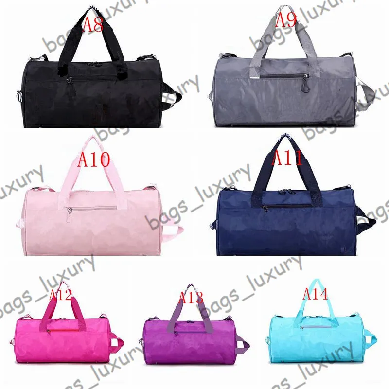 Bolso de Yoga para mujeres y hombres, bolsa de lona para viajes al aire libre con letras láser, bolsa deportiva plegable Unisex para gimnasio y Fitness, alta calidad 2021